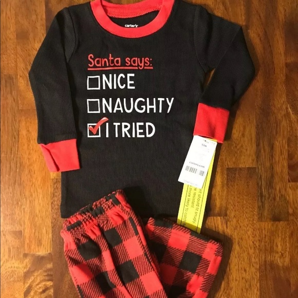 carters i tried pajamas